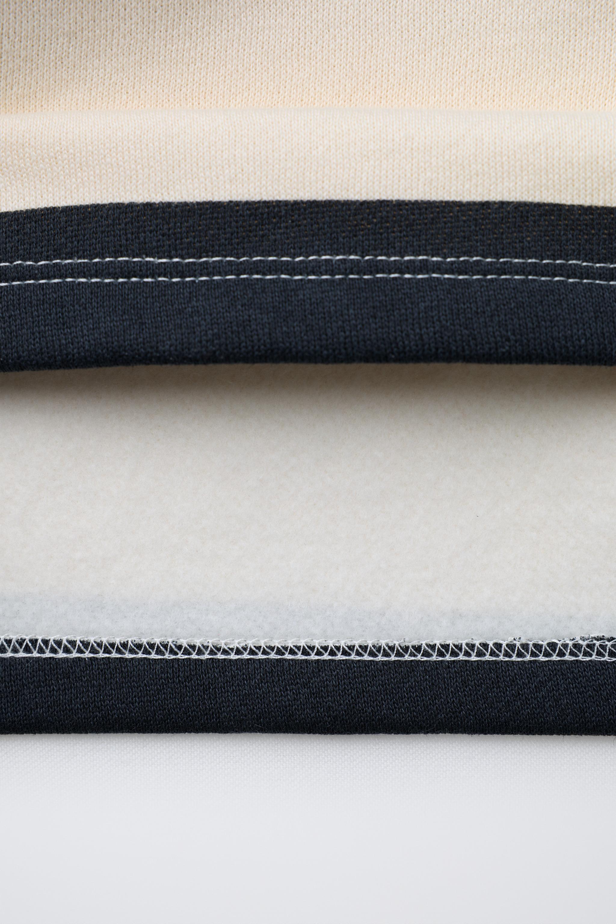 POLO À RAYURES IMPRIMÉ CHIEN